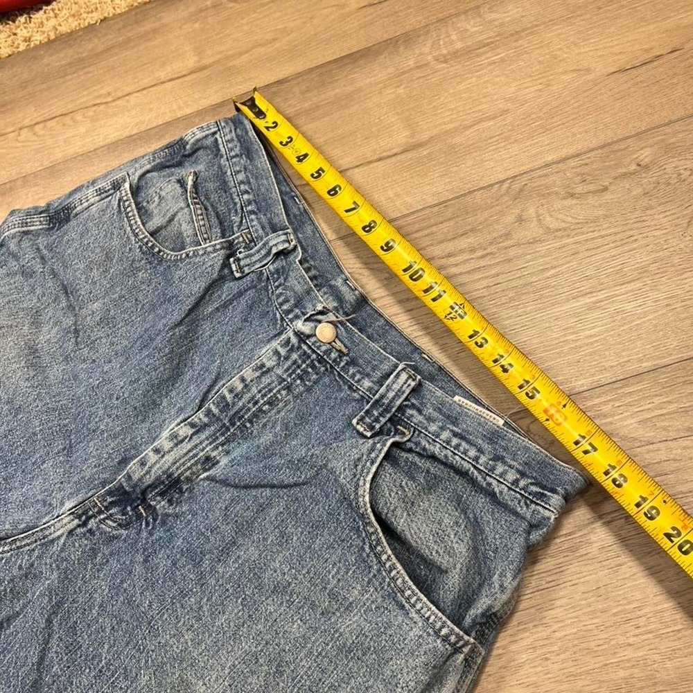 Vintage men's baggy wide leg skater essential distressed jorts shorts summer - Picture 3 of 6